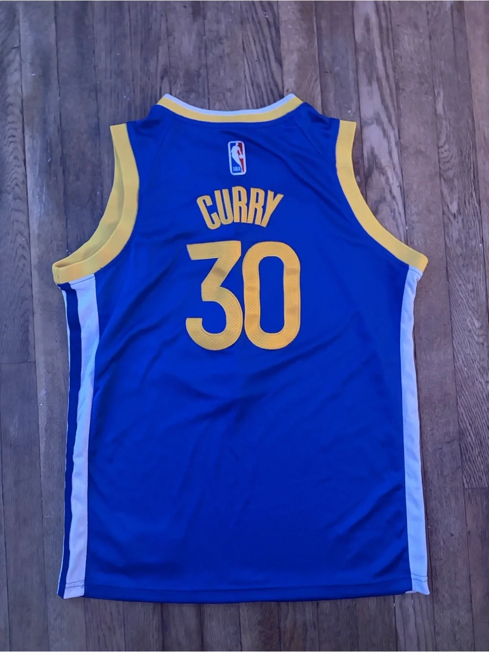 Nike Blue Swingman NBA Jersey Label Detail